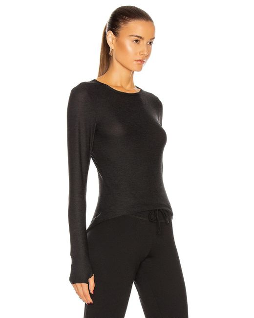 beyond yoga classic crew pullover
