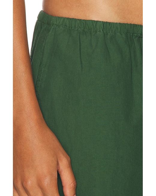 Leset Green Kyoto Drawstring Pant