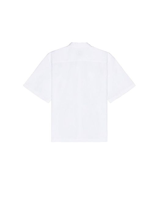 Off-White c/o Virgil Abloh White Emb Summer Heavycot Shirt for men