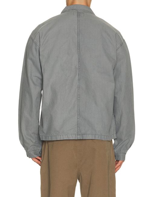 Thisisneverthat Gray Hbt Washed Jacket for men