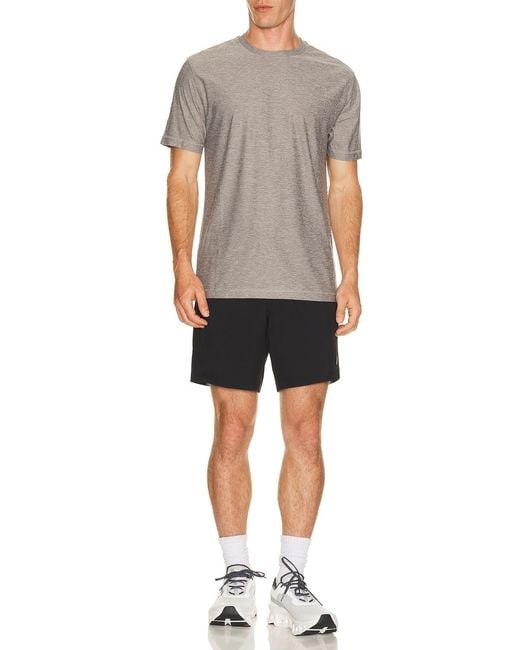 vuori Gray Strato Tech Tee for men