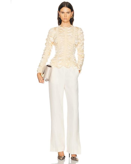 Khaite White Grenare Pant