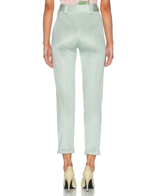 Chloé Green Cigarette Pant