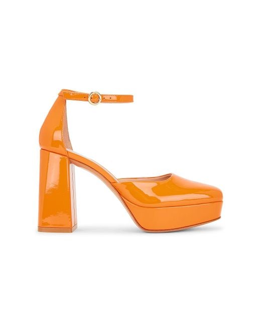 gianvito rossi orange heels