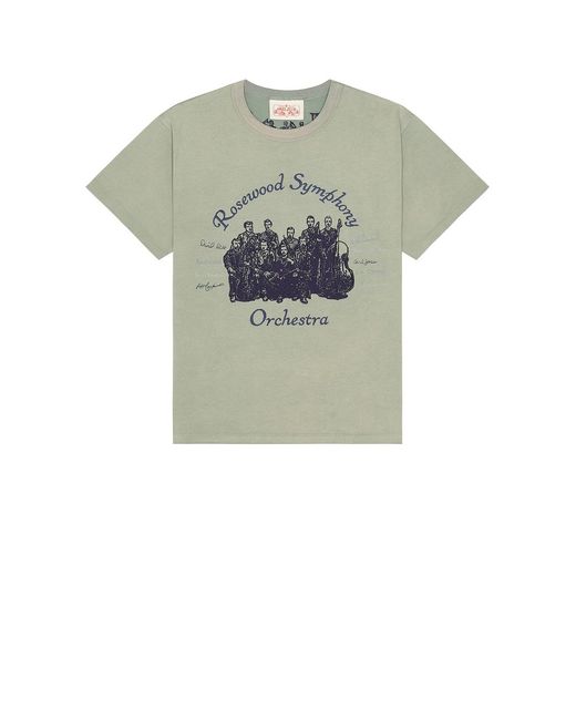 Samuel Zelig Gray Orchestra Tee for men