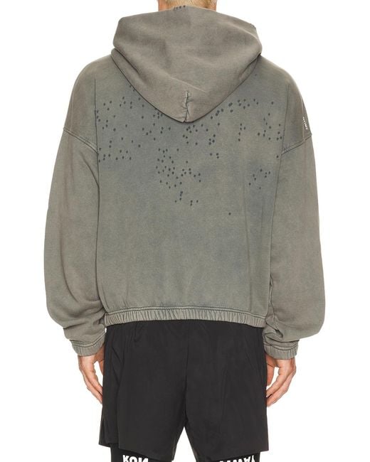 Satisfy Gray Mothtech Hoodie for men