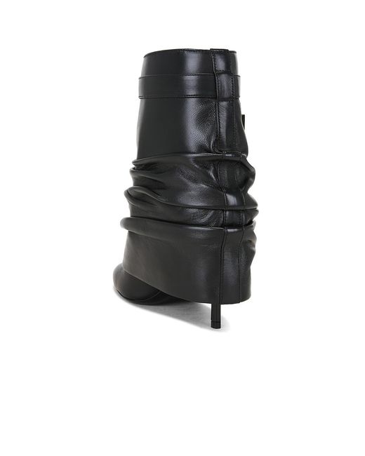 Givenchy Black Shark Lock Ankle Boot