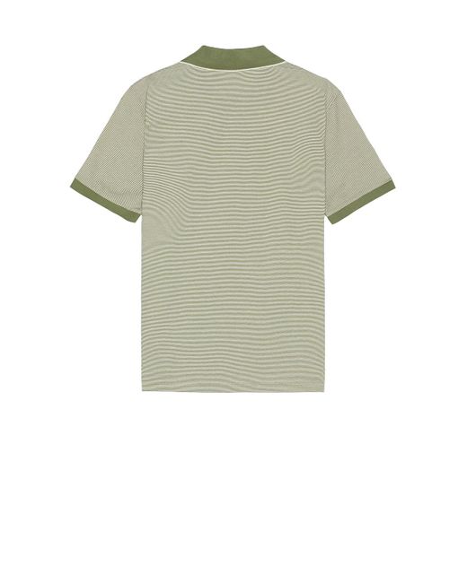 Theory Green Birdseye Polo for men