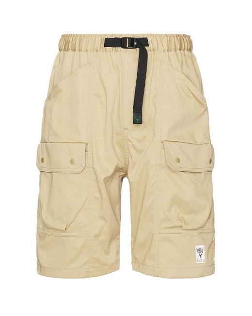 South2 West8 Natural Belted Harbor Short Cmo Twill for men