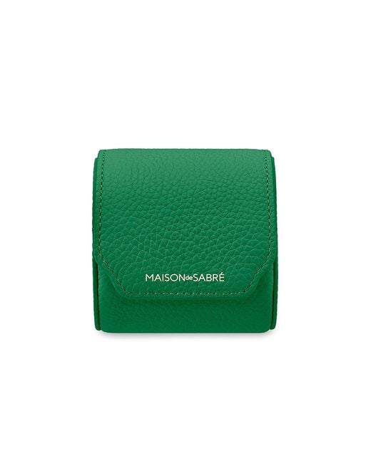 Maison De Sabre Green Watch Roll Case