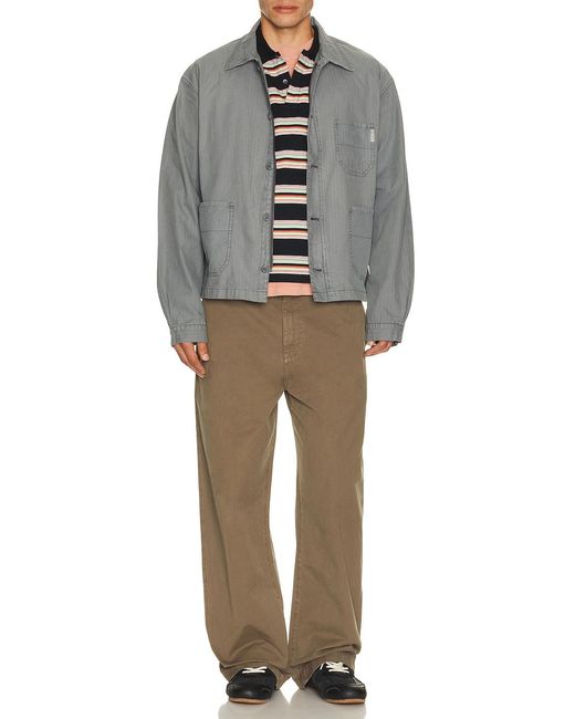 Thisisneverthat Gray Hbt Washed Jacket for men