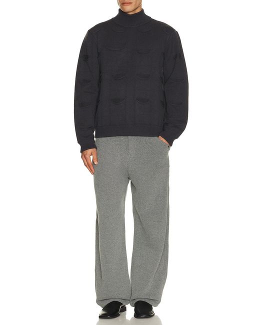 Isa Boulder Gray All Pockets Pullover for men