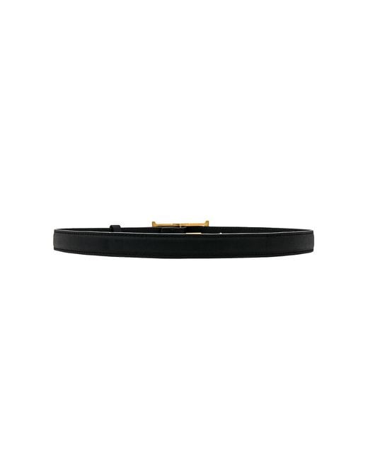 Helsa Black Logo Mini Belt