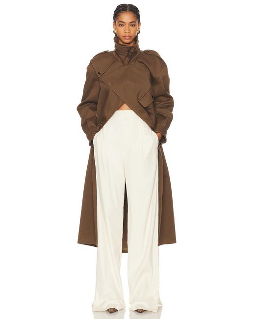 Saint Laurent White Bootcut Pant
