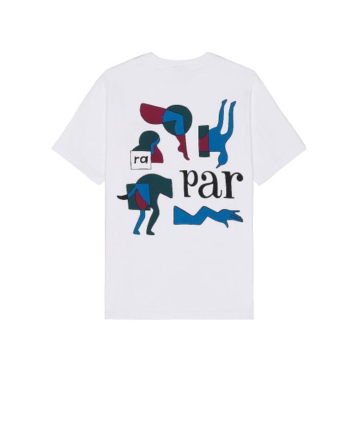 by Parra Blue Rug Pull T-shirt for men