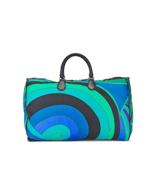 Emilio Pucci Blue Keepall Bag