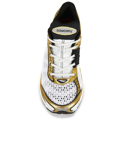 Saucony White Progrid Paramount Sneaker