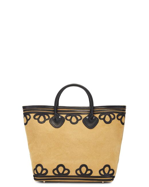 BODE トートバッグ Bode Trefoil Tote Bag in Metallic | Lyst