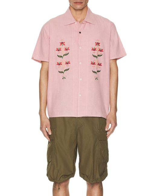 Kardo Pink Chintan Shirt for men