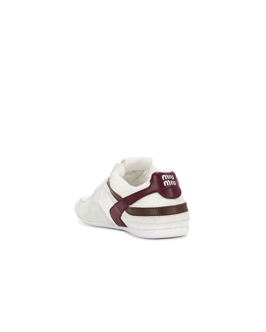 Miu Miu Multicolor Nylon Tech Sneaker
