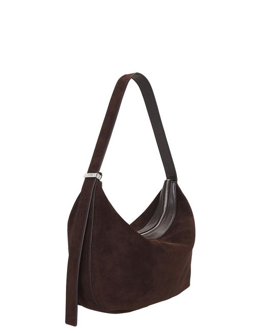 Staud Brown Large Demy Shoulder Bag