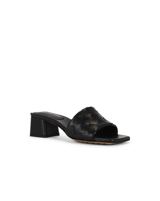 Bottega Veneta Black Mule Sandal