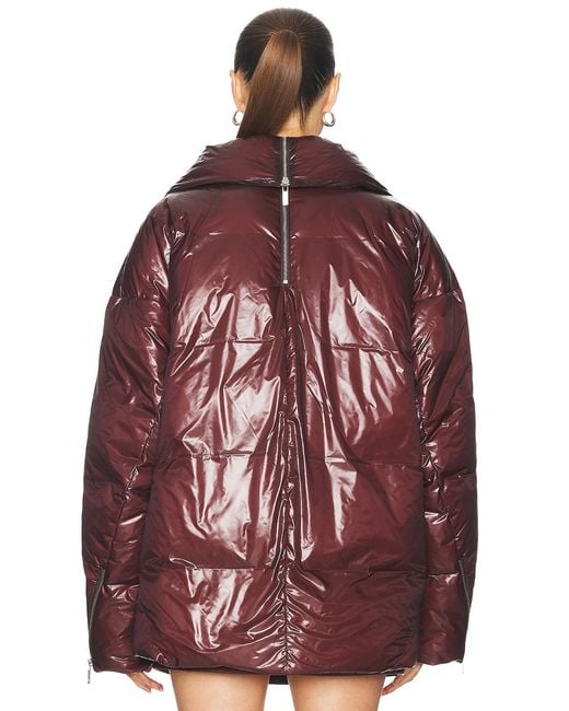 Helmut Lang Red Apex Cocoon Jacket