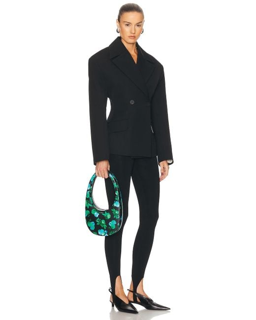 Coperni Green Printed Swipe Bag