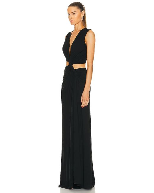 Sid Neigum Black Triple Loop Knit Dress