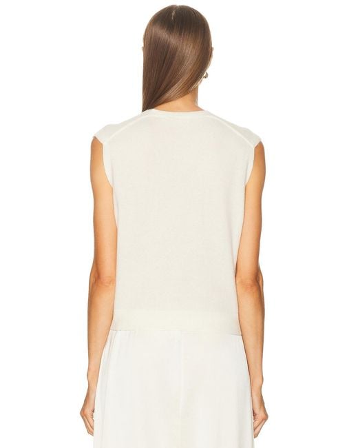 Jonathan Simkhai White Rozzi Vest