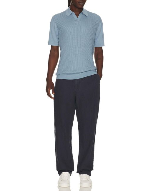 Rag & Bone Blue Evan Elasticated Trouser for men