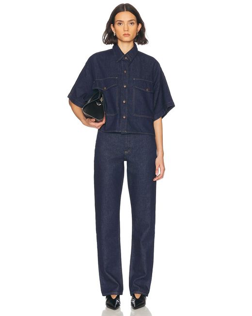 Agolde Blue Taron Shirt