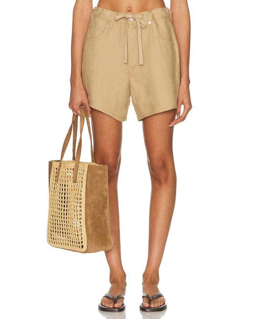 Citizens of Humanity Natural Brynn Drawstring Short