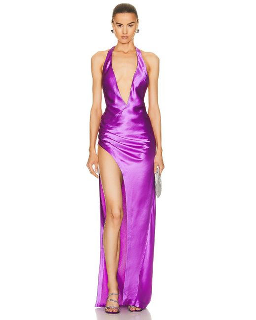 retroféte Valeria Dress in Purple | Lyst