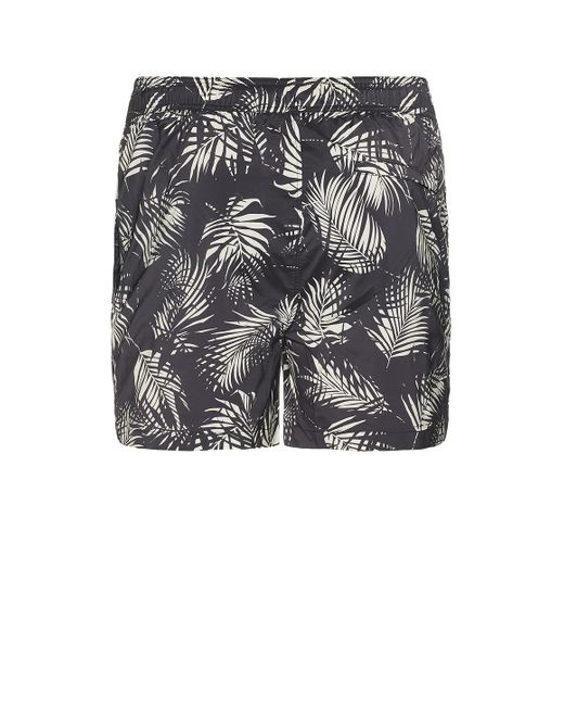 Onia Black Charles 5 Swim Trunk for men