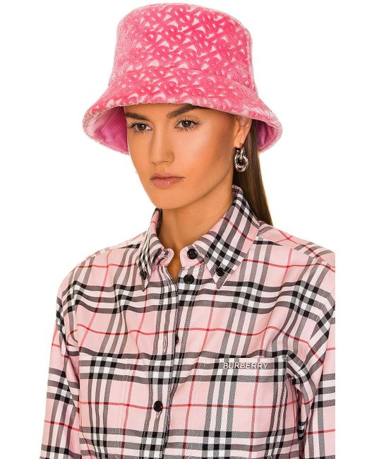 Burberry Cotton Towel Embroidery Bucket 