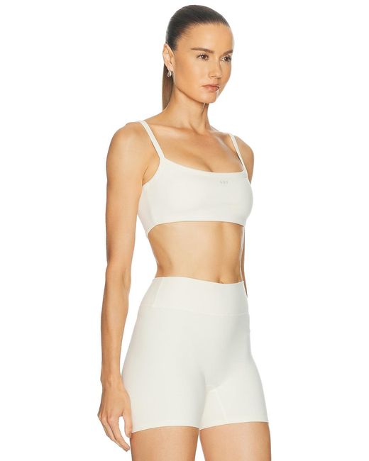 437 White The Micro Bra