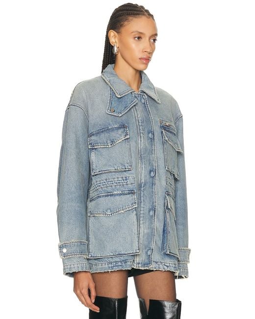 Agolde Blue Aubrey Jacket