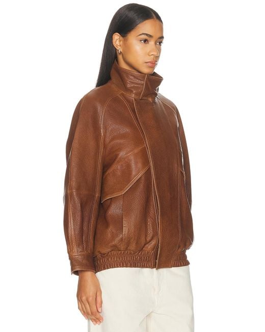 Nour Hammour Brown Ariste Jacket