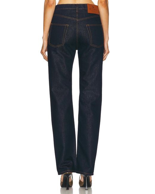 Etro Blue Straight Leg Jeans