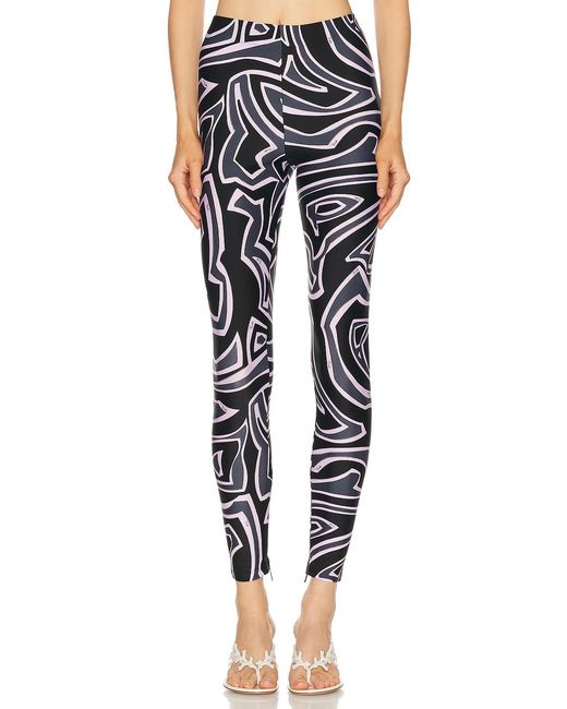 Emilio Pucci Blue Legging