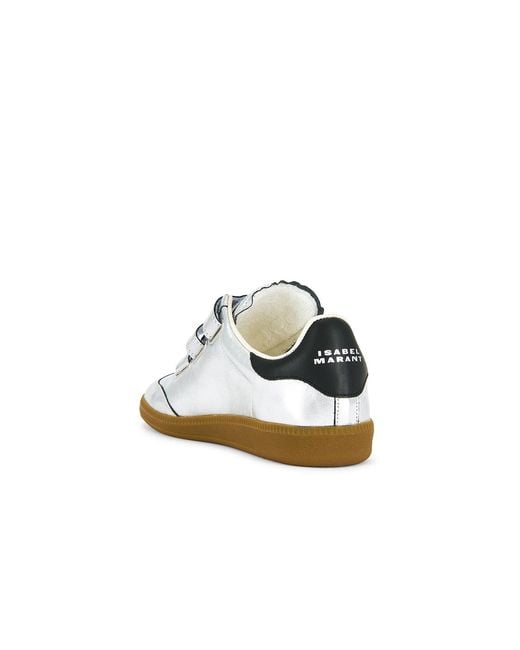 Isabel Marant White Beth Sneaker