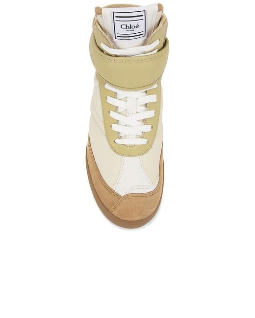 Chloé Natural Kick Sneaker