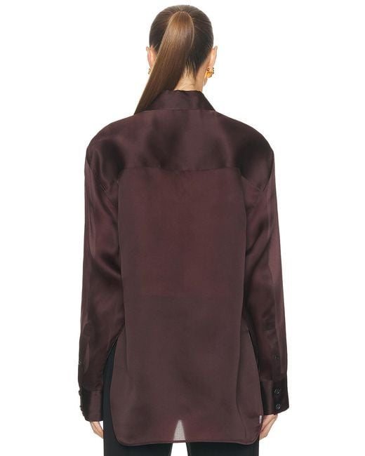 Khaite Brown Matteo Top