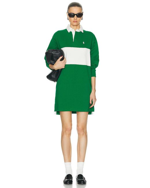 Polo Ralph Lauren Green Vintage Rugby Dress