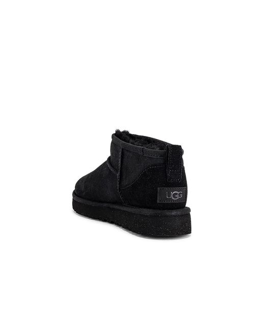 Ugg Black Classic Ultra Mini Boot