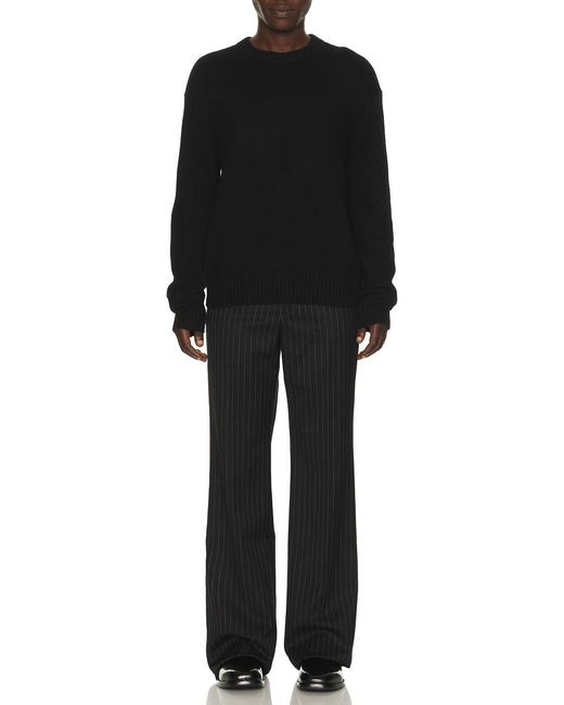 MIDNIGHT RODEO Black Flared Essential Trouser for men