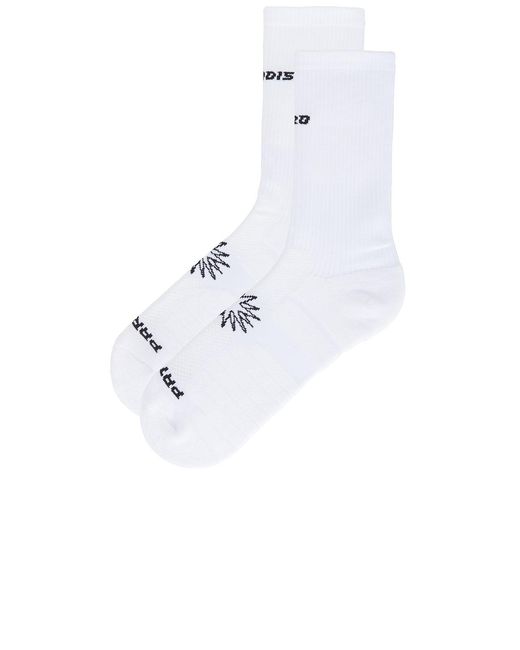 Paradise Zero White Sock for men