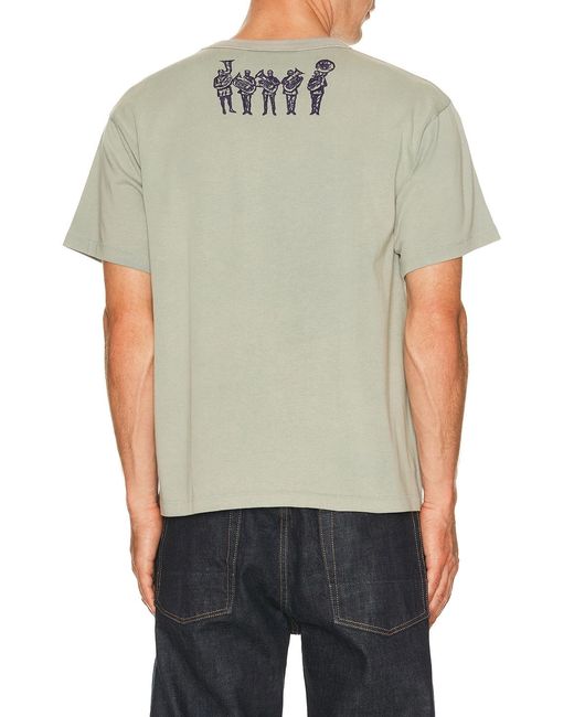 Samuel Zelig Gray Orchestra Tee for men