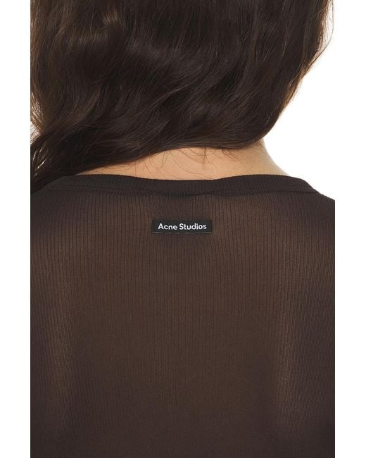 Acne Brown Ermana Top
